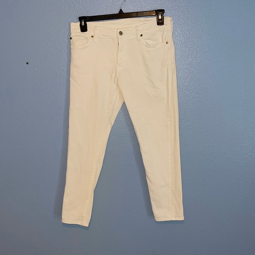 Polo Ralph Lauren Denim & Supply Women's White The Crop Skinny Jeans Size 31. MM